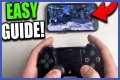 How to connect ps4 controller to Samsung s7